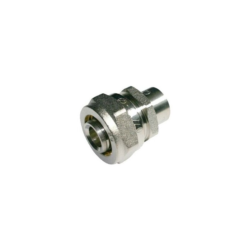 foto del prodotto suinga adattatore in rame 18mm 16mm per tubo multistrato a compressione da 16 mm, senza necessit di crimpatrice, grigio