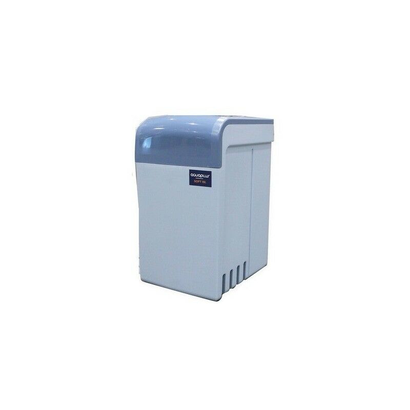 foto del prodotto suinga addolcitore idraulico compatto, capacit 15 litri, portata massima 6 persone o 2 bagni, misure 60x35x52cm