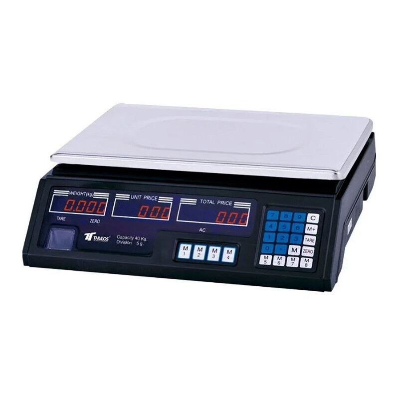 foto del prodotto suinga bilancia elettronica digitale professionale ad alta precisione con batteria da 5 gr a 40 kg in acciaio inossidabile