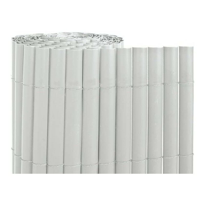 foto del prodotto suinga canniccio pvc recinzione recinto balcone frangivento 1,5 x 5 m, bianco, per giardini e balconi, frangivento