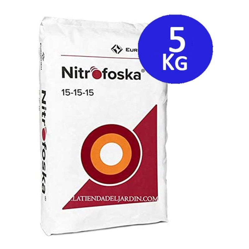 foto del prodotto suinga concime fertilizzante tripla 15 da 5 kg 15 azoto, 15 fosforo, 15 potassio, 5 zolfo per tutte le colture