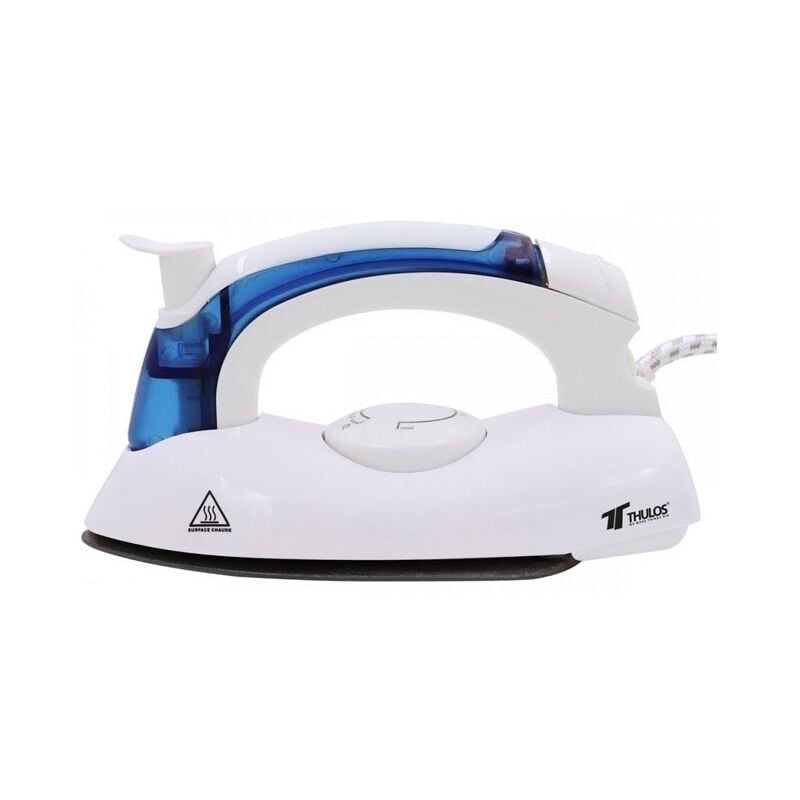 foto del prodotto suinga ferro da viaggio thulos con manico pieghevole, potenza 700w. include custodia e misurino.