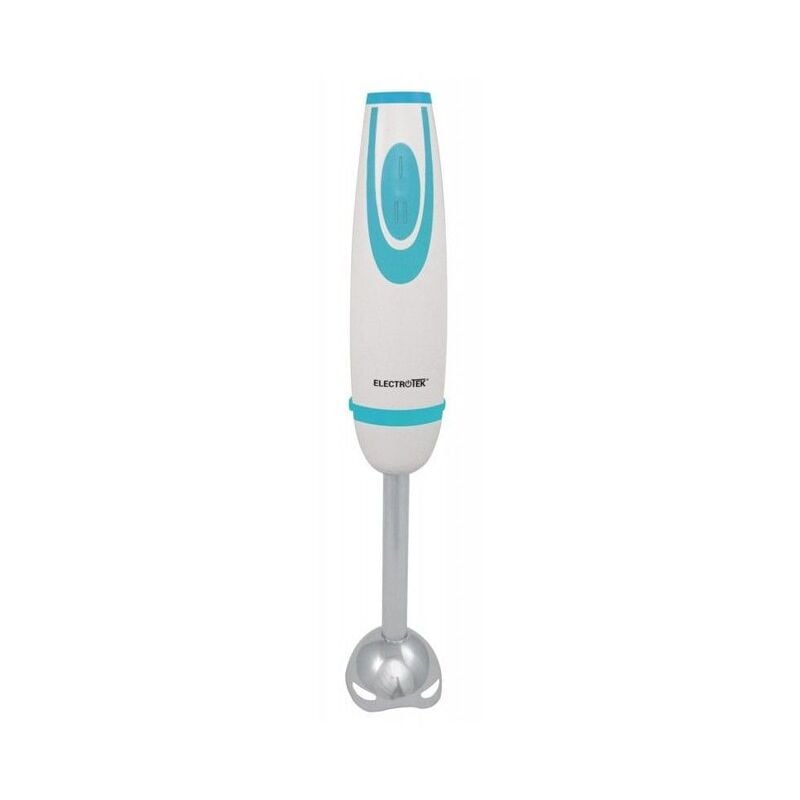 foto del prodotto suinga frullatore a immersione thulos a 2 velocit , asta e lame in acciaio inox blu .
