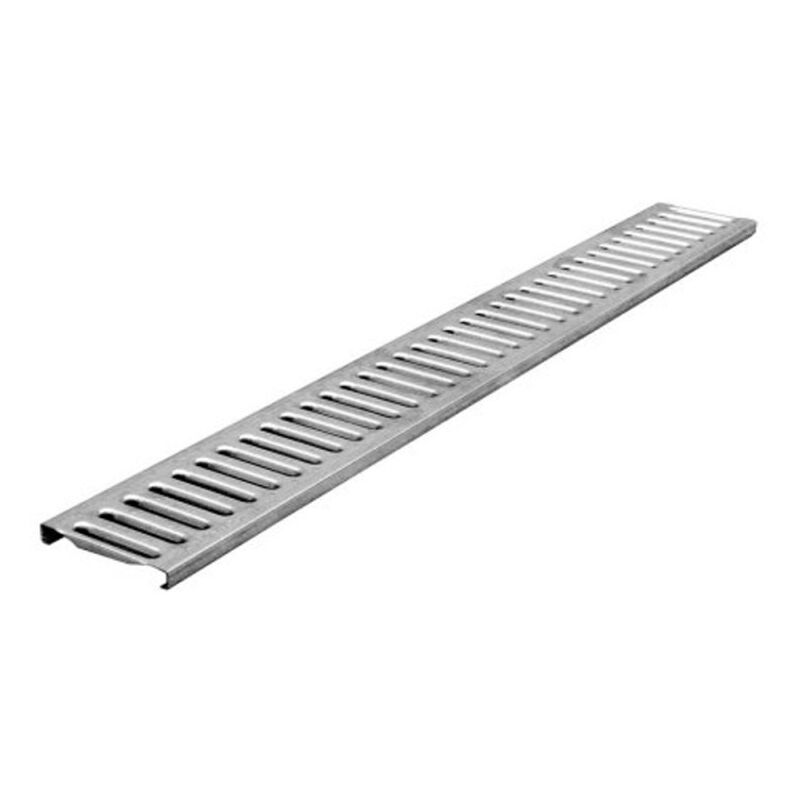 foto del prodotto suinga griglia galvanizzata da sovrapporre 100x12cm acciaio anticorrosione drenaggio, ventilazione e protezione copertura di chiu