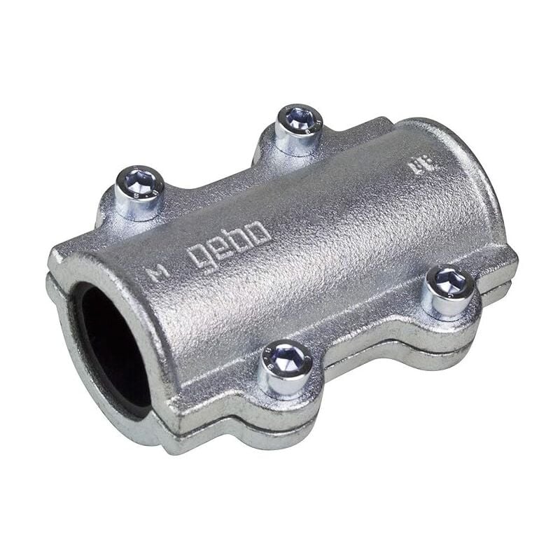 foto del prodotto suinga - malleabile clamp 1 1/4'' riparazione bsp per tubi in acciaio di perdite fix. consigliato per i tubi da 40 mm