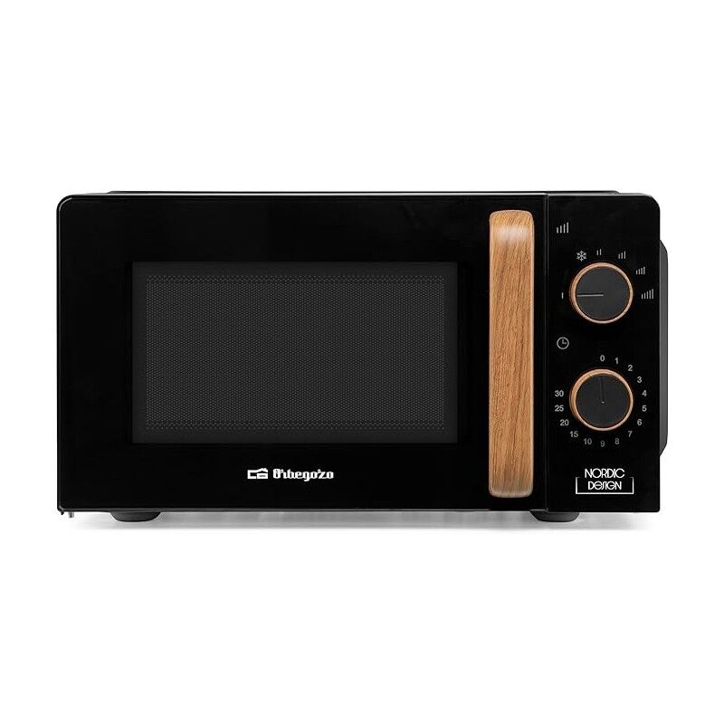 foto del prodotto suinga microonde con capacit 20 litri, 5 livelli, timer fino a 30 minuti, potenza 700w, nero
