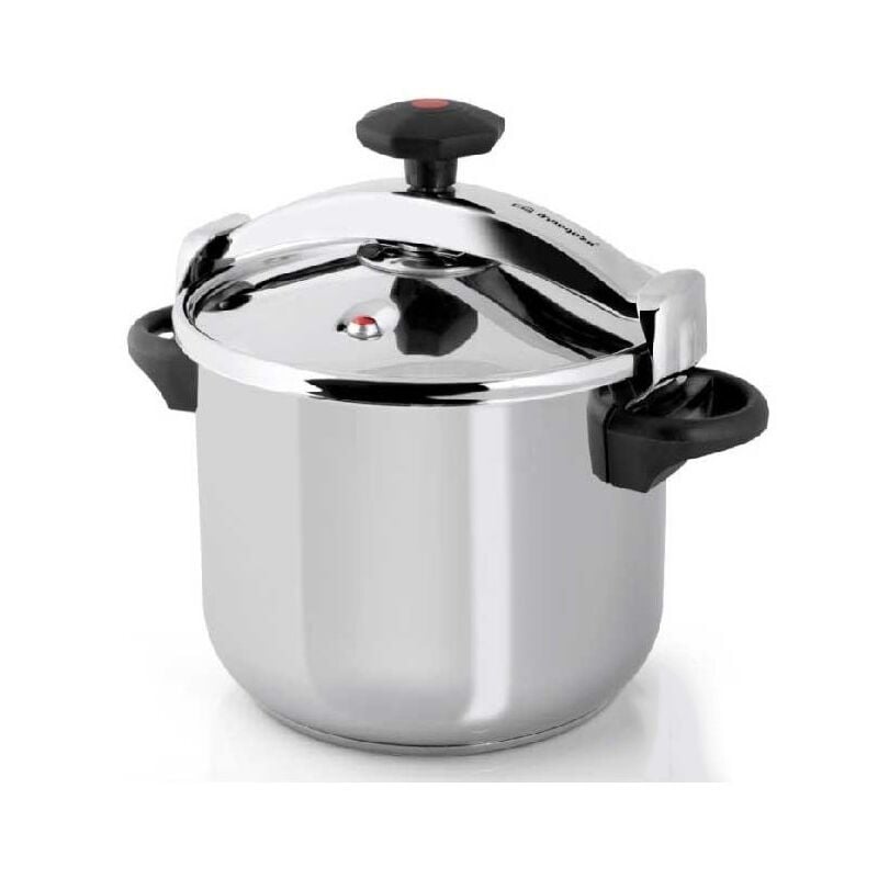 foto del prodotto suinga pentola a pressione classica 8 litri orbegozo. 24cm. per tutti i tipi di incendi. maniglie laterali. acciaio inox 18 10.