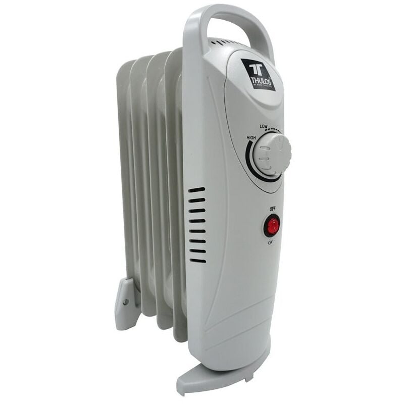 foto del prodotto suinga radiatore a olio 500w riscaldamento elettrico 5 elementi. termostato regolabile, basso consumo