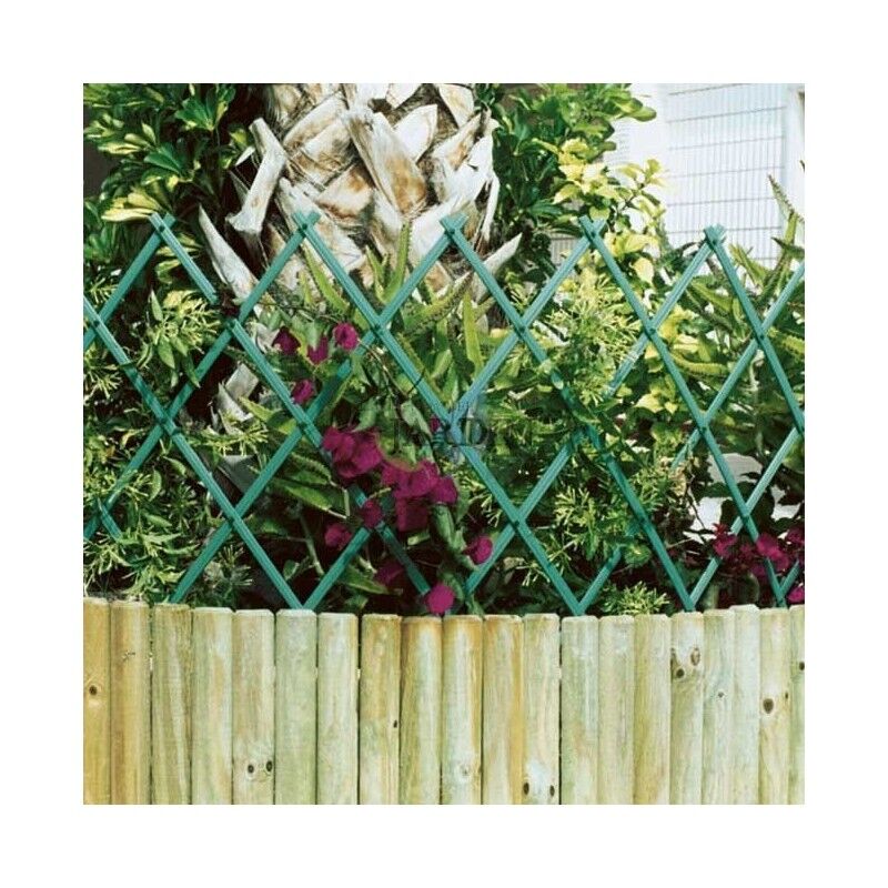 foto del prodotto suinga recinzione in grigliato pvc verde 50 x 150 cm per giardino. siepe artificiale estensibile per giardini, recinzioni, decorazioni