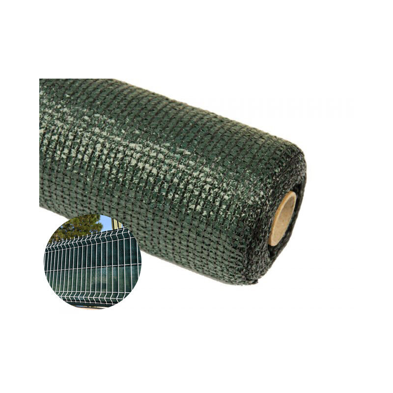 foto del prodotto suinga rete ombreggiante 1,50x50 m telo ombra 95 verde frangivista recinzione giardino tessuto ombra privacy antistrappo antiven