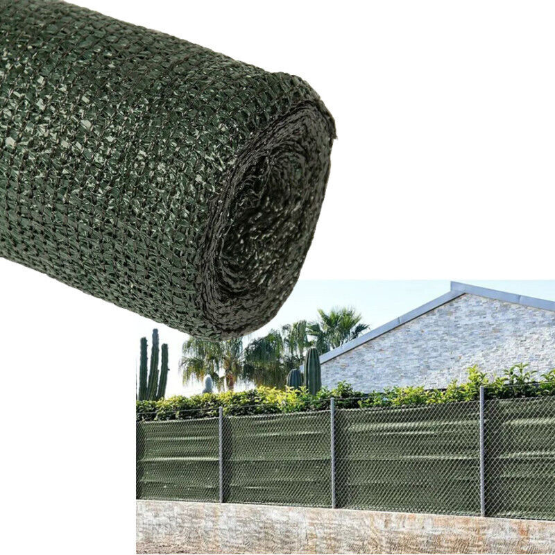 foto del prodotto suinga rete ombreggiante 2x10 m telo ombra 85 verde frangivista recinzione giardino tessuto ombra privacy antistrappo antivento