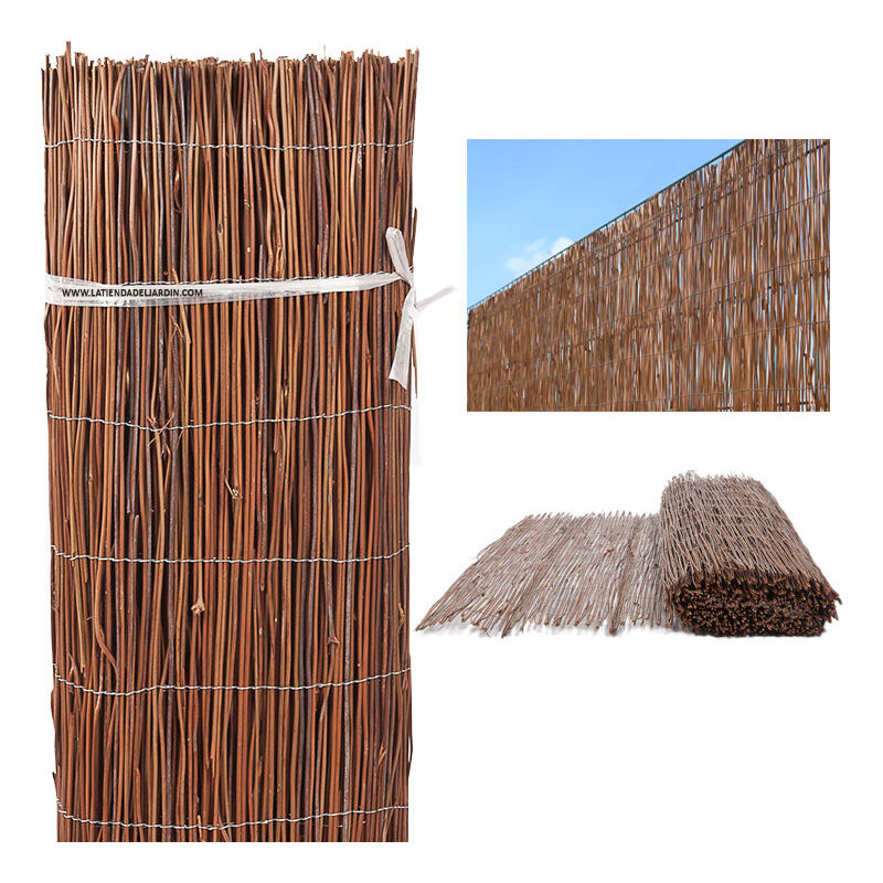 foto del prodotto suinga reticolo di oscuramento asiatico felce 1 x 5 m. oscuramento 75 . ombreggiatura e delimitazione del giardino