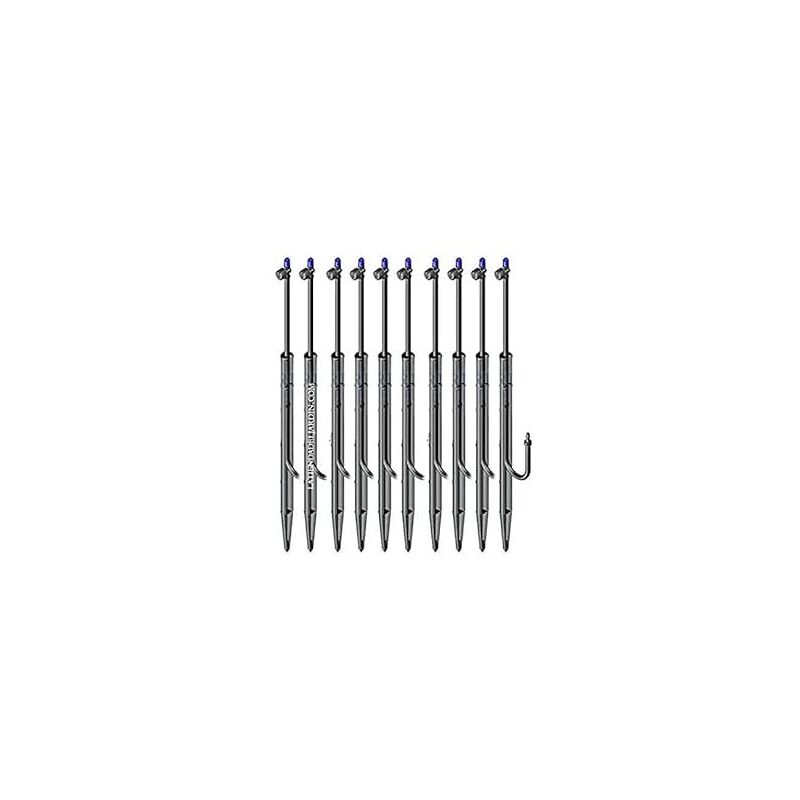 foto del prodotto suinga set di 10 microdiffusore regolabile a 180 con picchetto da 31 cm
