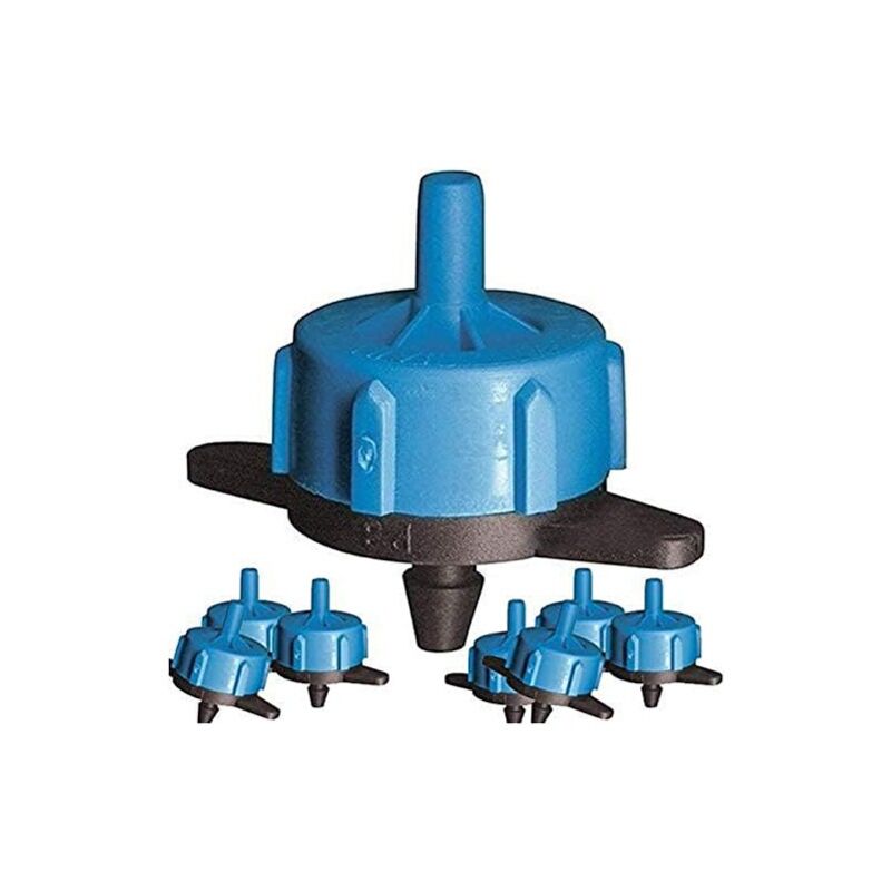 foto del prodotto suinga set di 100 gocciolatori autorigolanti 8 l h, gocciolatori di irrigazione in linea sistema micro