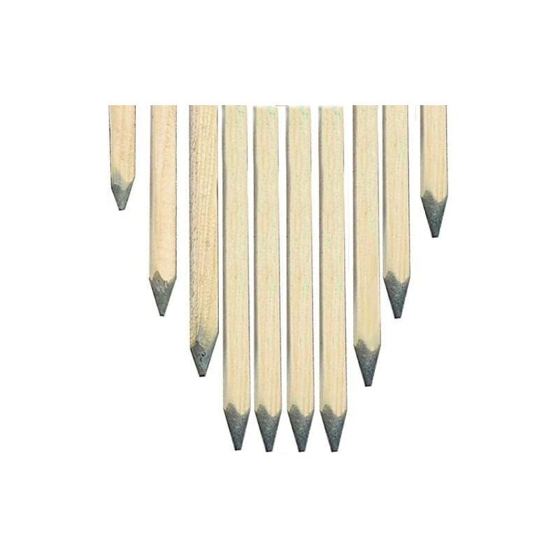 foto del prodotto suinga set di 20 pali tutori di legno da 150 cm, diametro 3 cm. utile per la costruzione di recinzioni, recinti, supporti per alberi