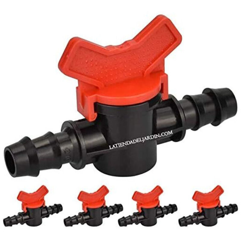 foto del prodotto suinga set di 25 valvola di commutazione per irrigazione. rubinetto per irrigazione a goccia 16 mm, valvola 16 mm