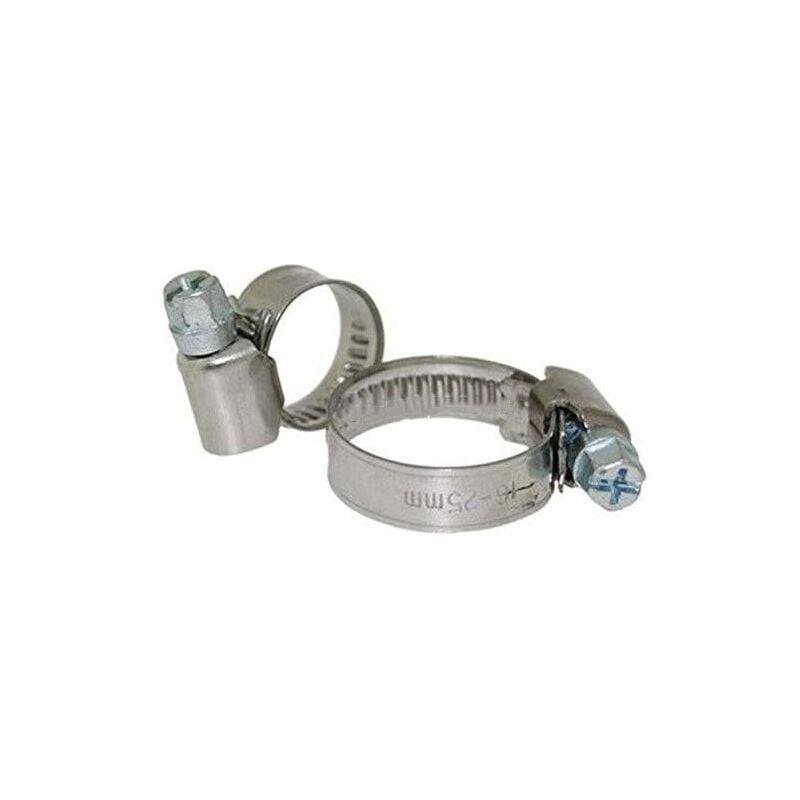 foto del prodotto suinga set di 5 fascette metalliche per tubi da 25 a 40 mm. raccomandato per i tubi da impianto idraulico