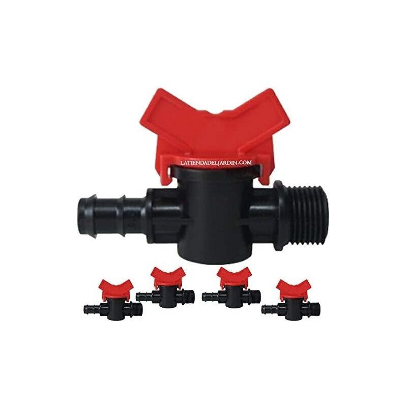 foto del prodotto suinga set di 50 rubinetti per irrigazione a goccia 16 mm x 3 4 