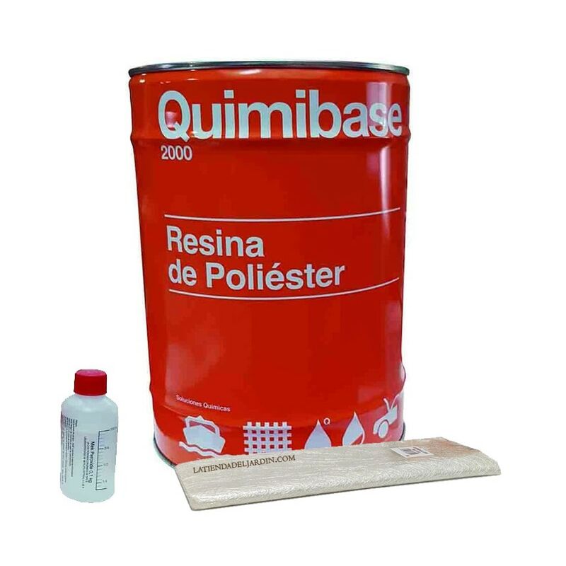foto del prodotto suinga set di riparazione in resina poliestere 5 kg tessuto in fibra di vetro 5 m mat 300 catalizzatore perossido
