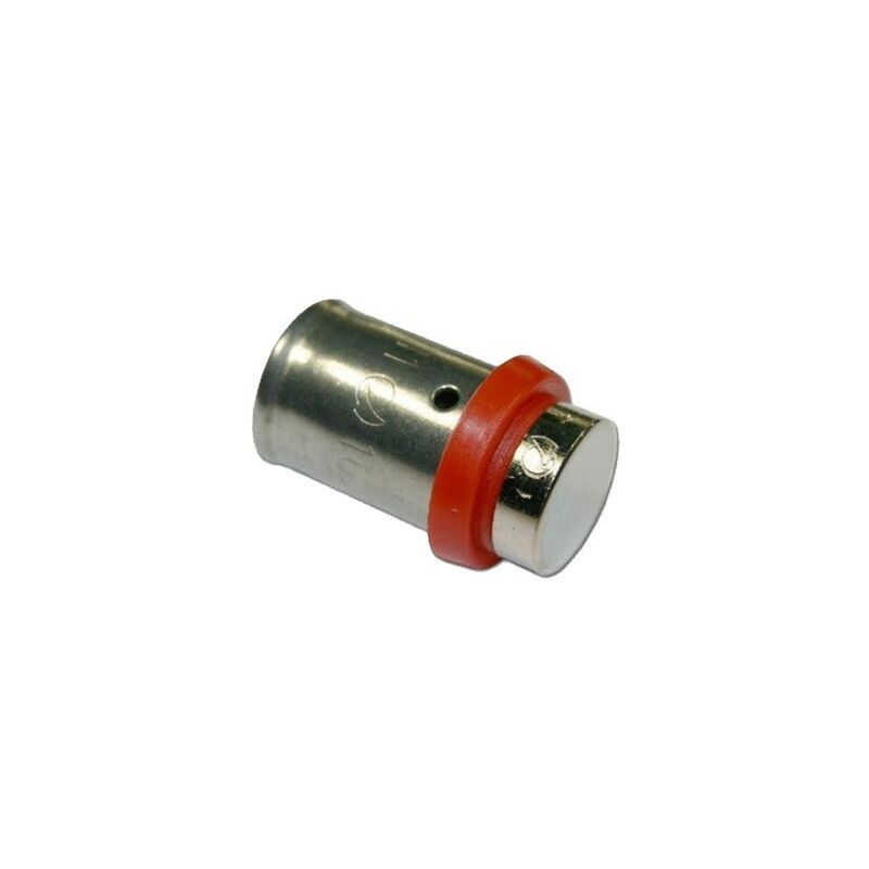 foto del prodotto suinga tappo per tubo multistrato da 16 mm, da utilizzare con macchina aggraffatrice, grigio
