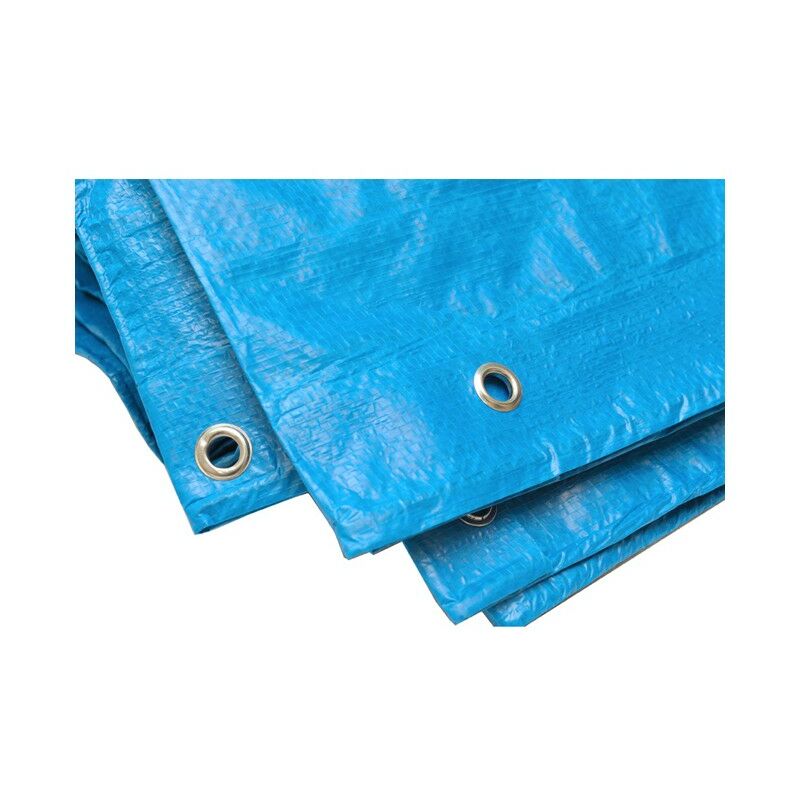 foto del prodotto suinga tenda da sole blu rinforzata 5,8 x 9,9 metri 120 gr m2 con occhielli