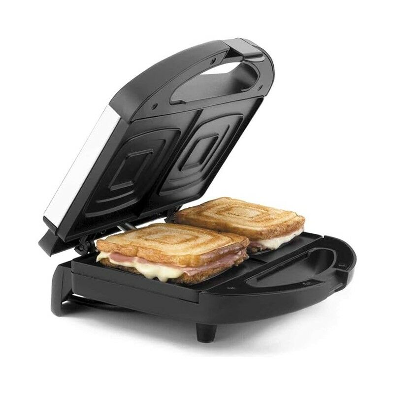foto del prodotto suinga tostiera elettrica per fette quadrate, potenza 750w, colore nero