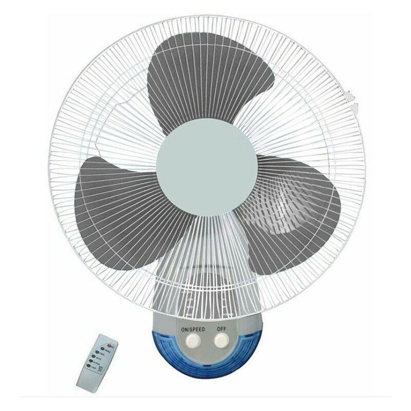 foto del prodotto suinga ventilatore da parete 45w con telecomando, 48x43x30 cm