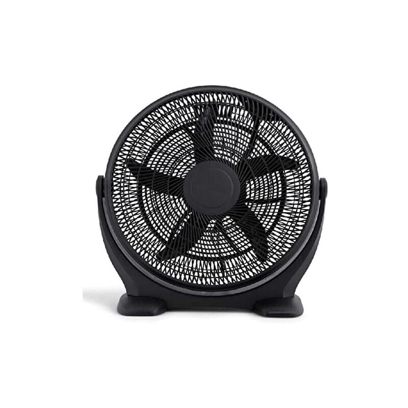 foto del prodotto suinga ventilatore da pavimento in stile industriale orbegozo, 3 velocit , inclinazione regolabile, 80w.