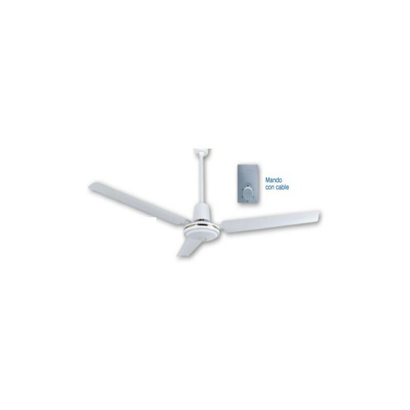 foto del prodotto suinga ventilatore da soffitto mundofan 90 cm 55w, comando a filo
