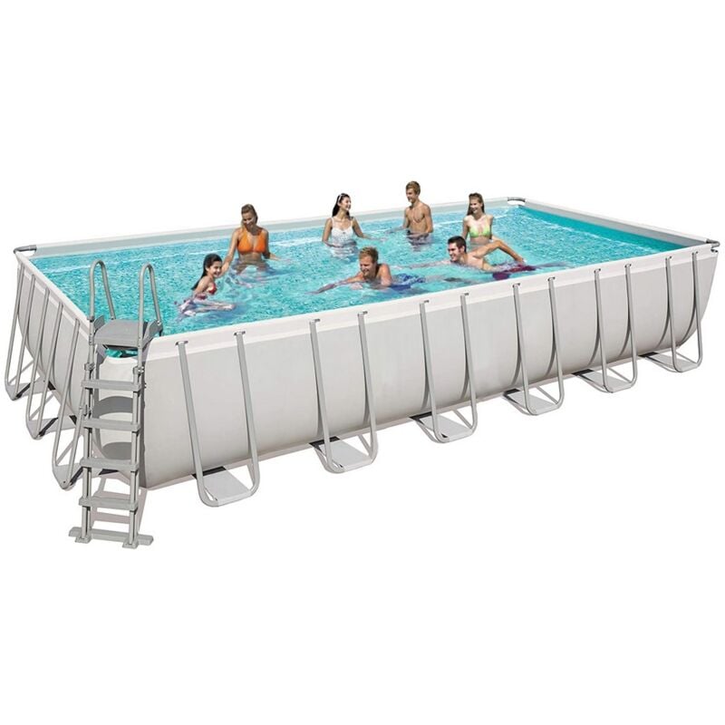 foto del prodotto summer waves piscina fuori terra da giardino 732x366x132 cm con pompa e scaletta