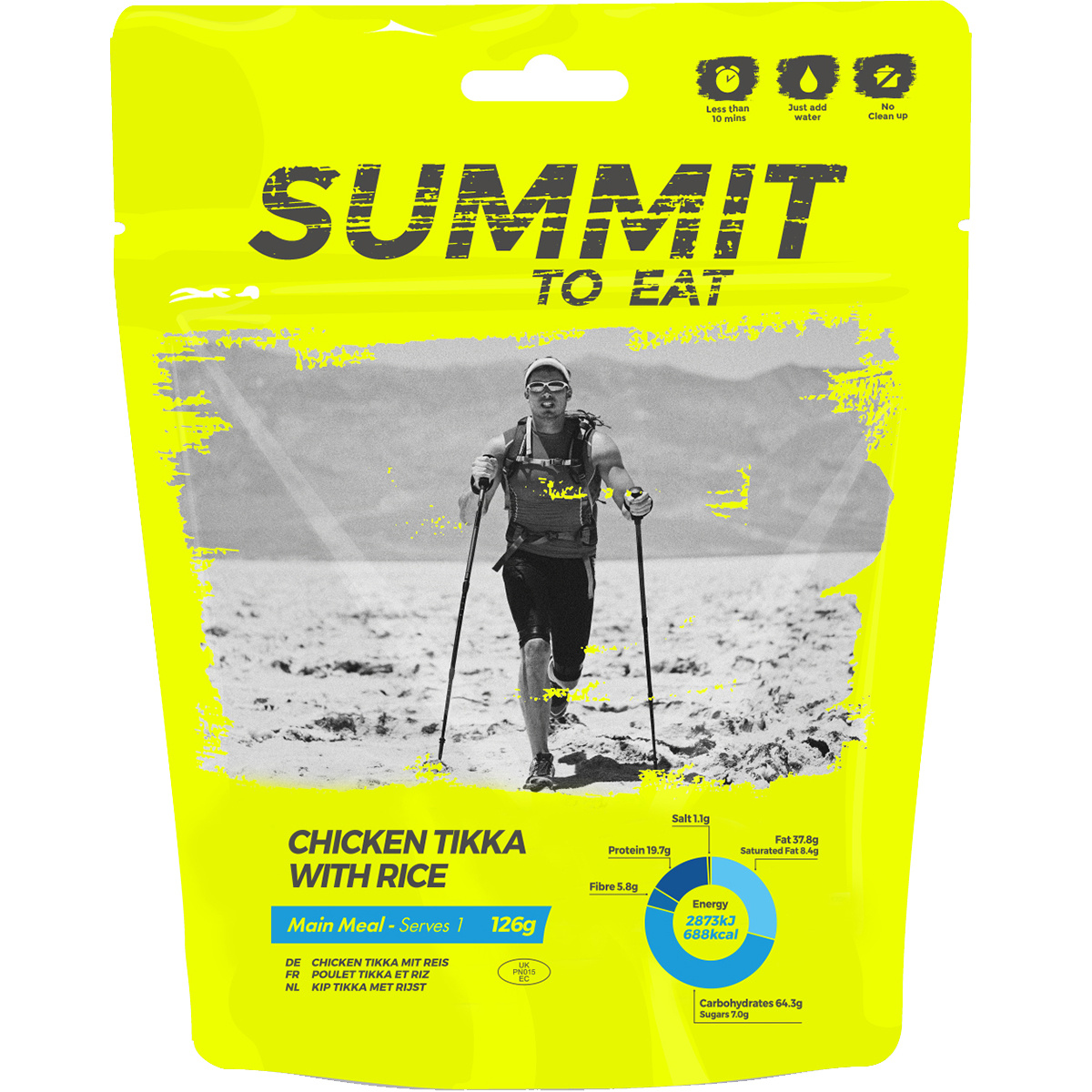 foto del prodotto summit to eat pollo tikka speziato al curry, con riso