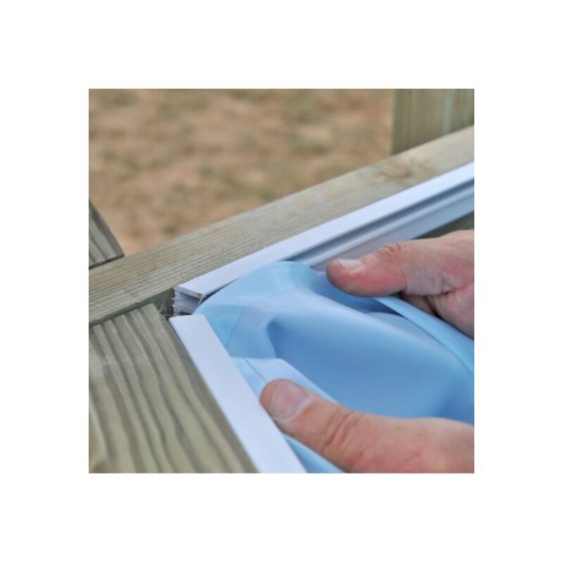 foto del prodotto sunbay liner per piscina gre ovale 436x336x117 cm