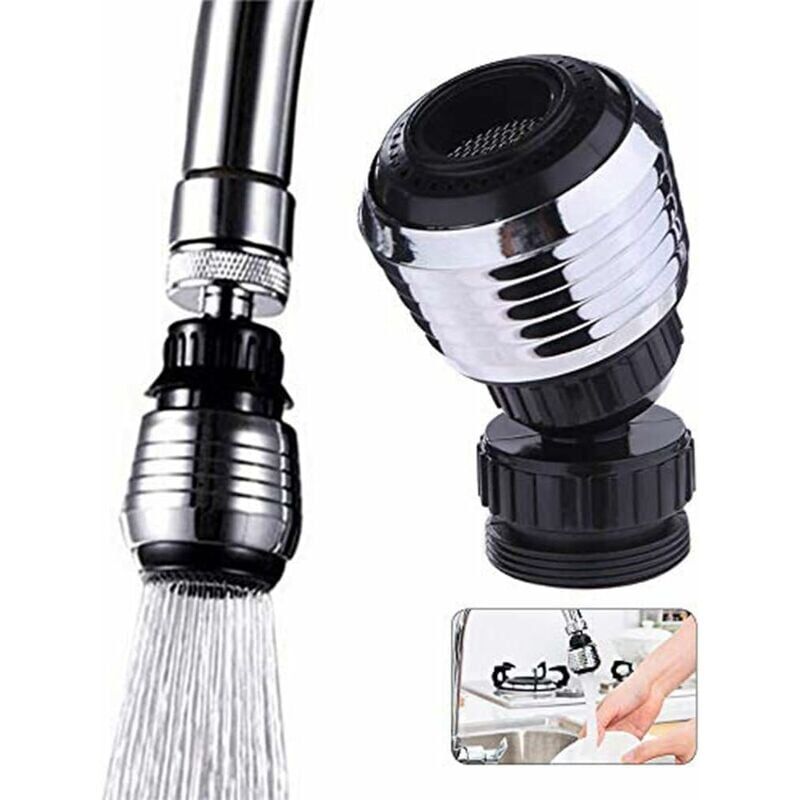 foto del prodotto sunflower aeratore per rubinetto e rompispruzzo, aeratori girevoli a 360 per rubinetto da cucina e bagno