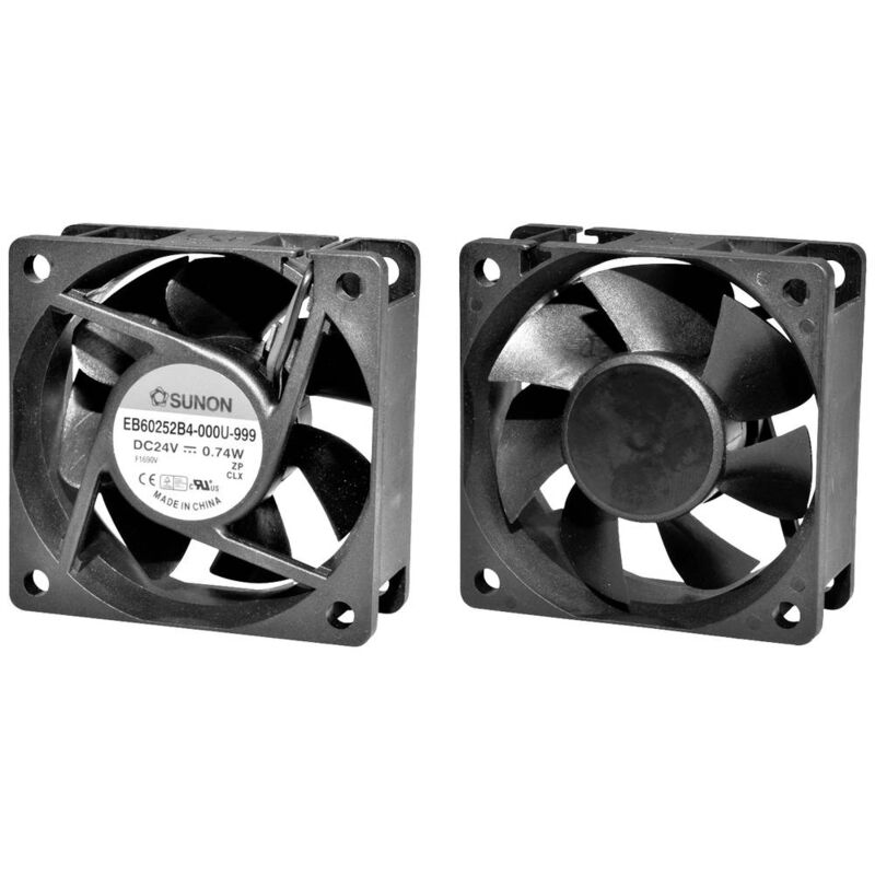 foto del prodotto sunon mf60251v1 1000u a99 ventola assiale 12 v dc 32.78 m h l x l x a 25 x 60 x 60 mm