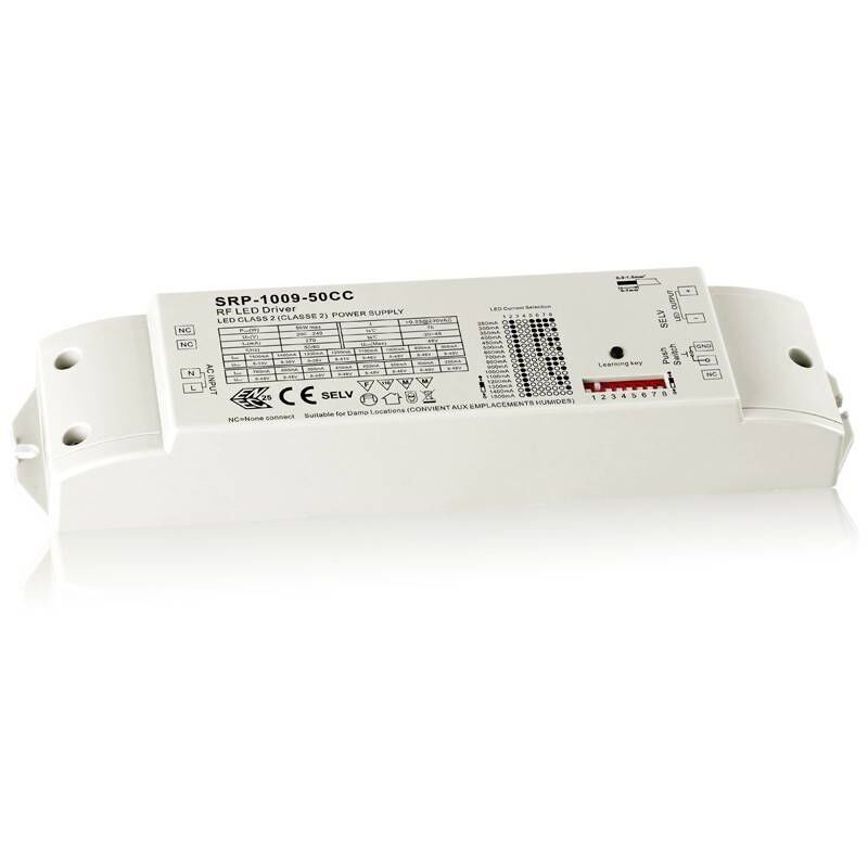foto del prodotto sunricher driver led dimmerabile rf push cc 50w 250 1500ma perfetto rf 