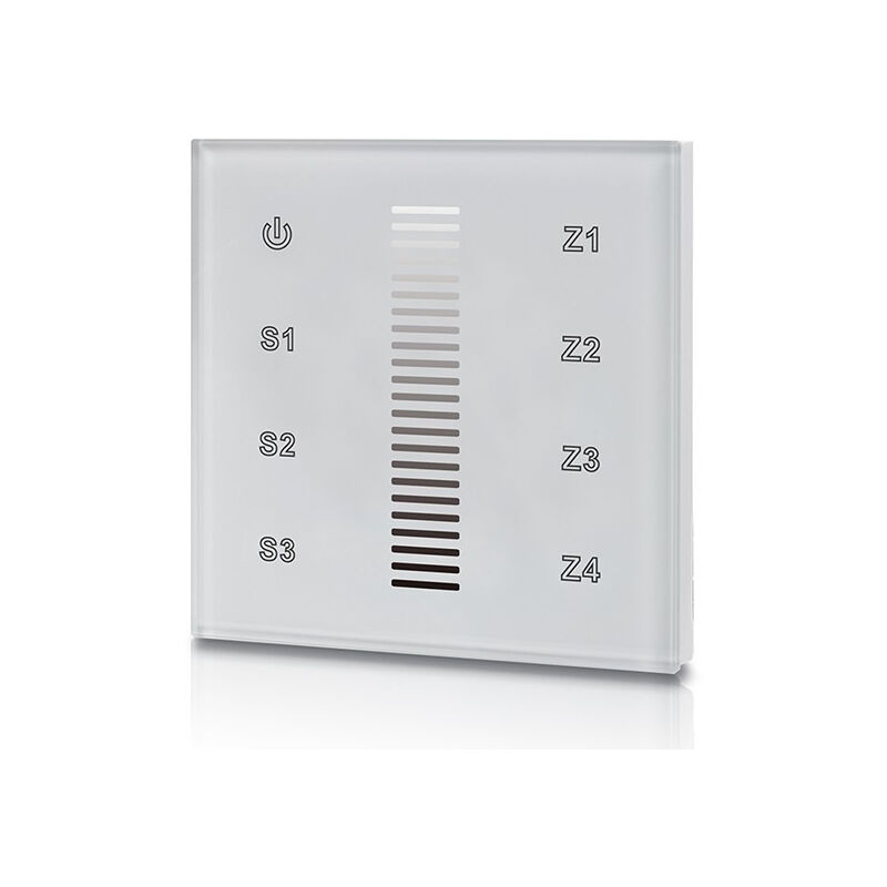 foto del prodotto sunricher pannello di controllo touch 4 zone monocolore 