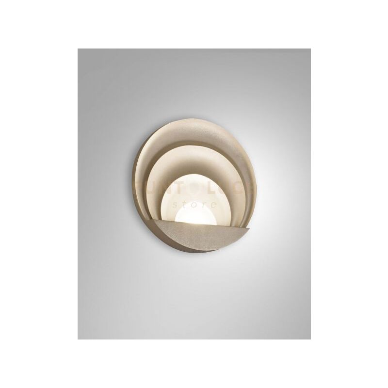 foto del prodotto sunrise applique oro opaco a led 3000k 29w 3240 lm dimmerabile d.26cm