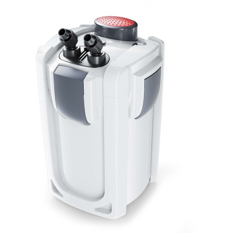 foto del prodotto sunsun hw 702a filtro esterno per acquari fino a 400 litri, con pompa 1.000 l h a 45w, filtro a 3 stadi con mezzi e spugne filtranti inclusi