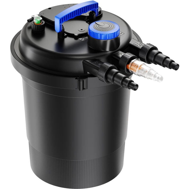 foto del prodotto sunsun wiltec cpf 250 filtro a pressione per laghetto con uvc da 11 w max 10.000 litri