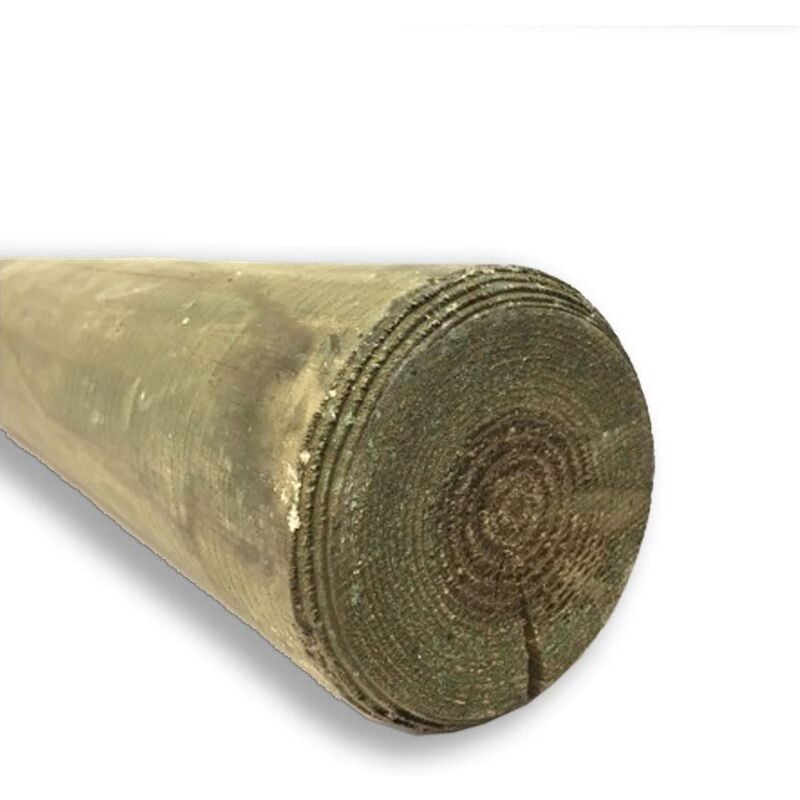 foto del prodotto sunwood palo tondo in legno di pino per recinzioni da 8 cm per 200 cm, 4 pezzi