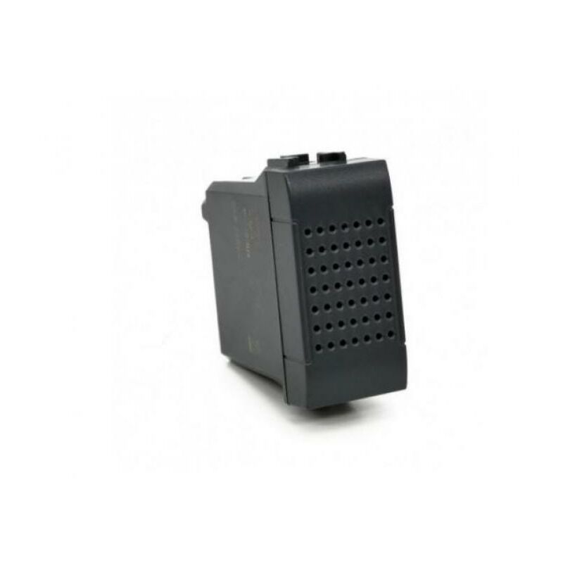 foto del prodotto suoneria art compatibile con bticino livinglight l4351 230 6a nero 824n