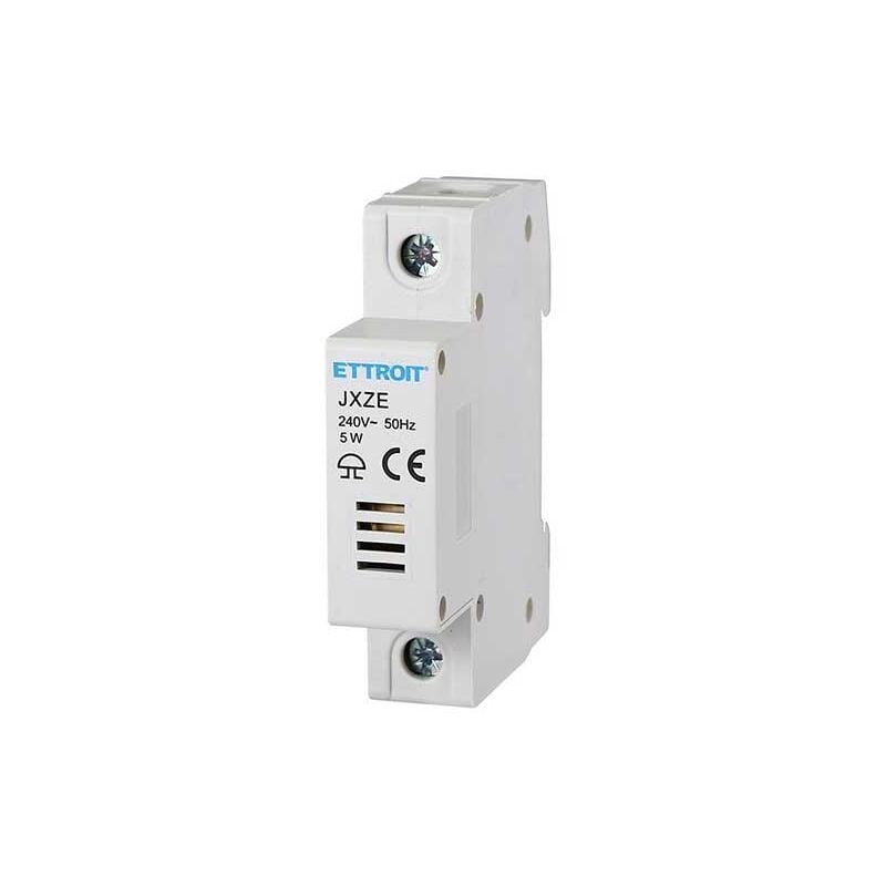 foto del prodotto suoneria campanello elettronico 240v 5w occupa 1 modulo din ettroit jxze 1601