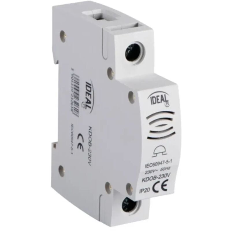 foto del prodotto suoneria modulare per guida din kdob 230v kanlux