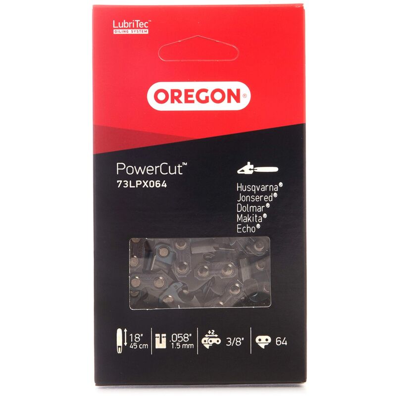 foto del prodotto super chisel catena per motosega, passo 3 8 , a 64 maglie oregon