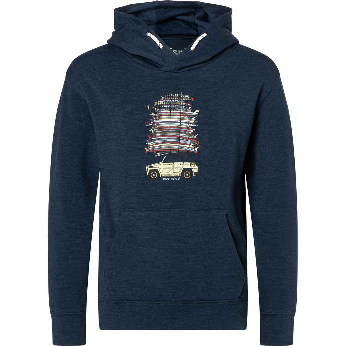 foto del prodotto super.natural bambino felpa con cappuccio surf trip
