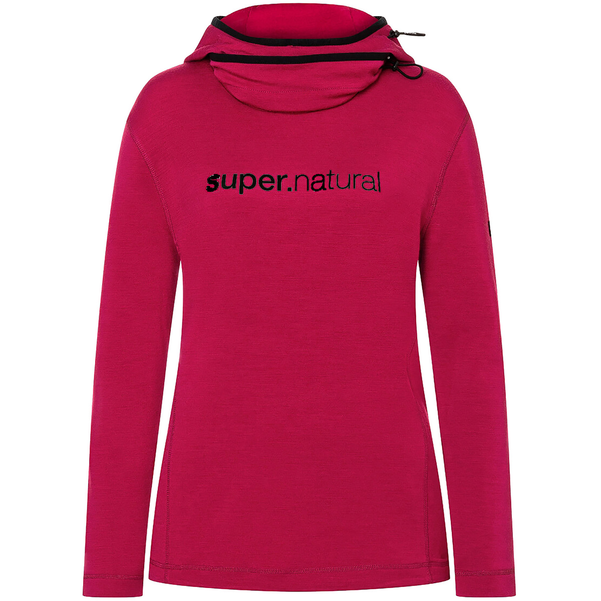 foto del prodotto super.natural donna felpa con cappuccio alpine