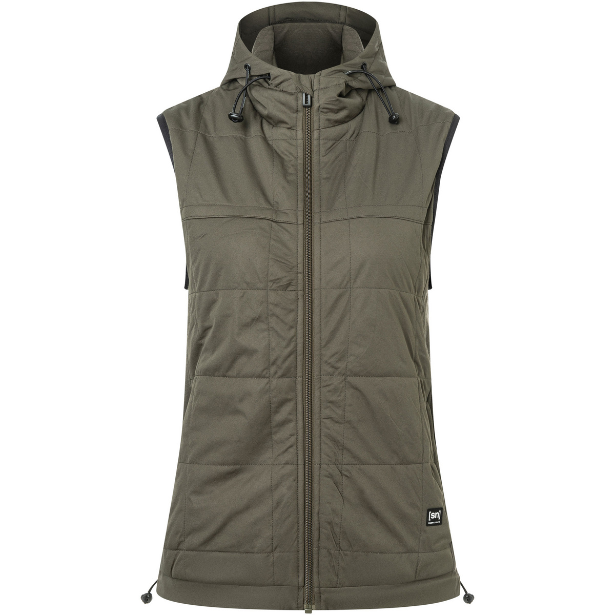 foto del prodotto super.natural donna gilet con cappuccio comfort