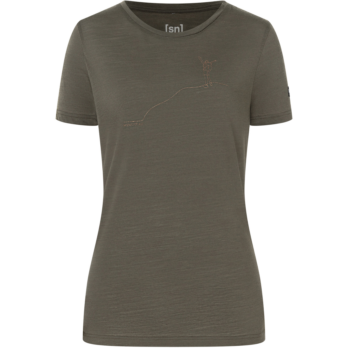 foto del prodotto super.natural donna maglia a manica corta gipfelgl ck