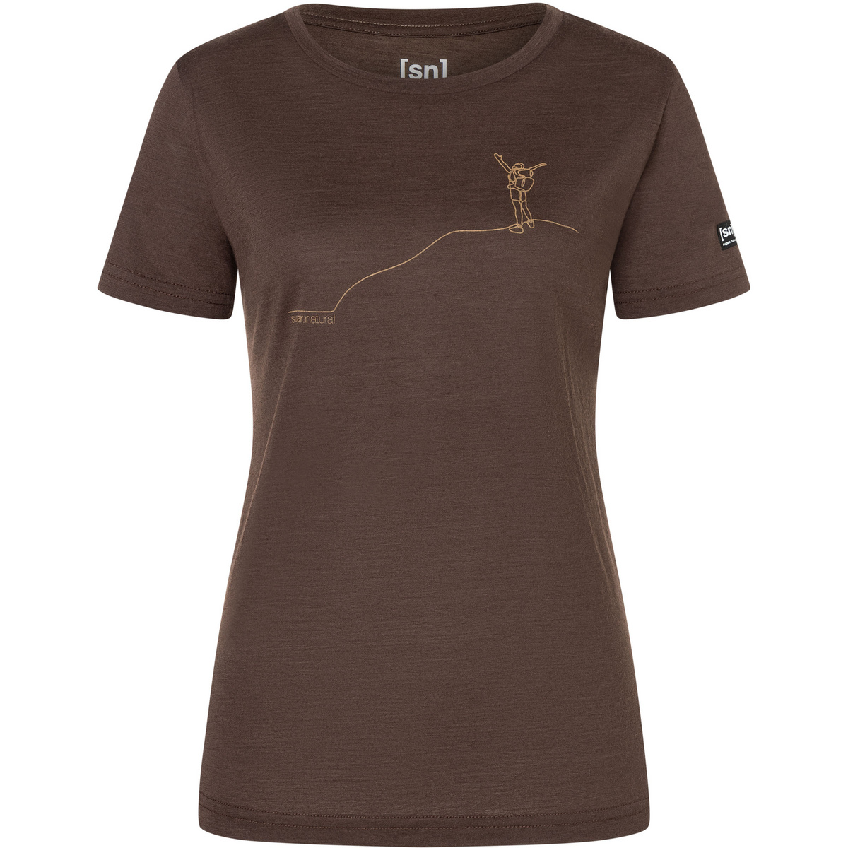 foto del prodotto super.natural donna maglia a manica corta gipfelgl ck