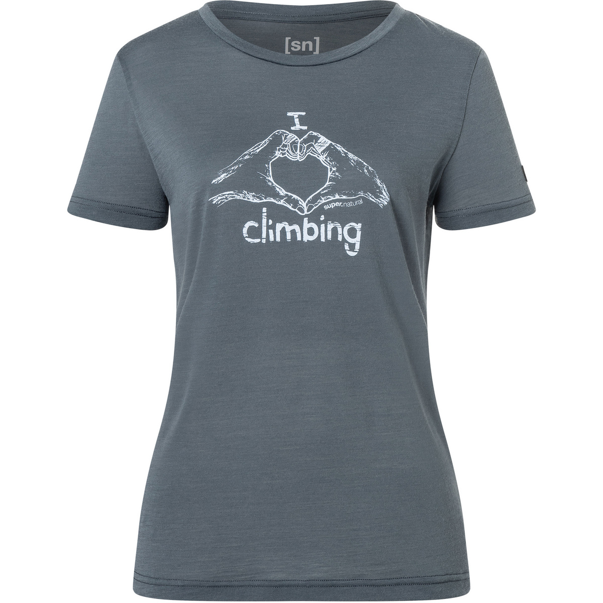 foto del prodotto super.natural donna maglia a manica corta i love climbing